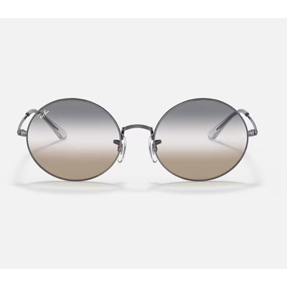 RAY-BAN OVAL 1970 BI-GRADIENT gunmetal GREY/ BROWN SUNGLASSES main image 8